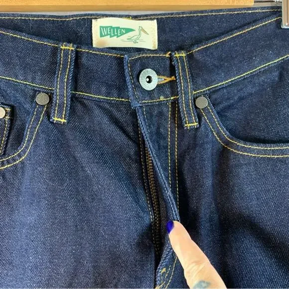 Mens Wellen Jeans Dark‎ Wash Sz 30 Inseam 33 New